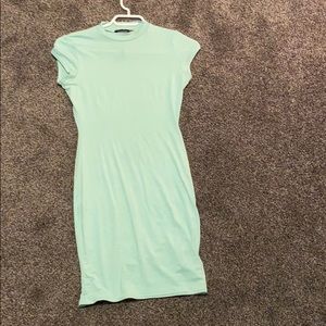 Mint bodycon dress